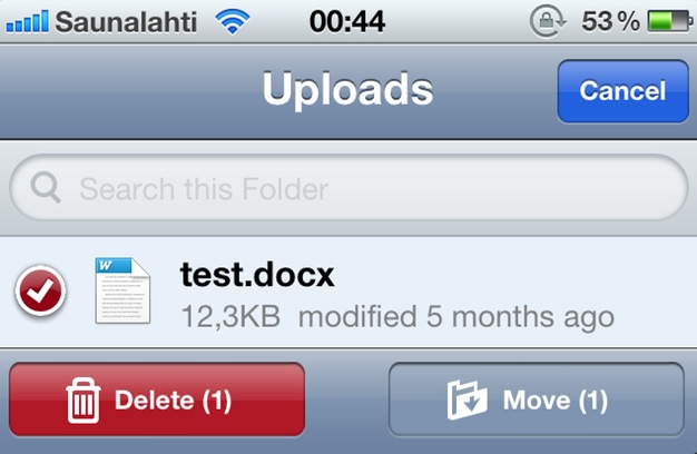 IPhoneBlog de Dropbox