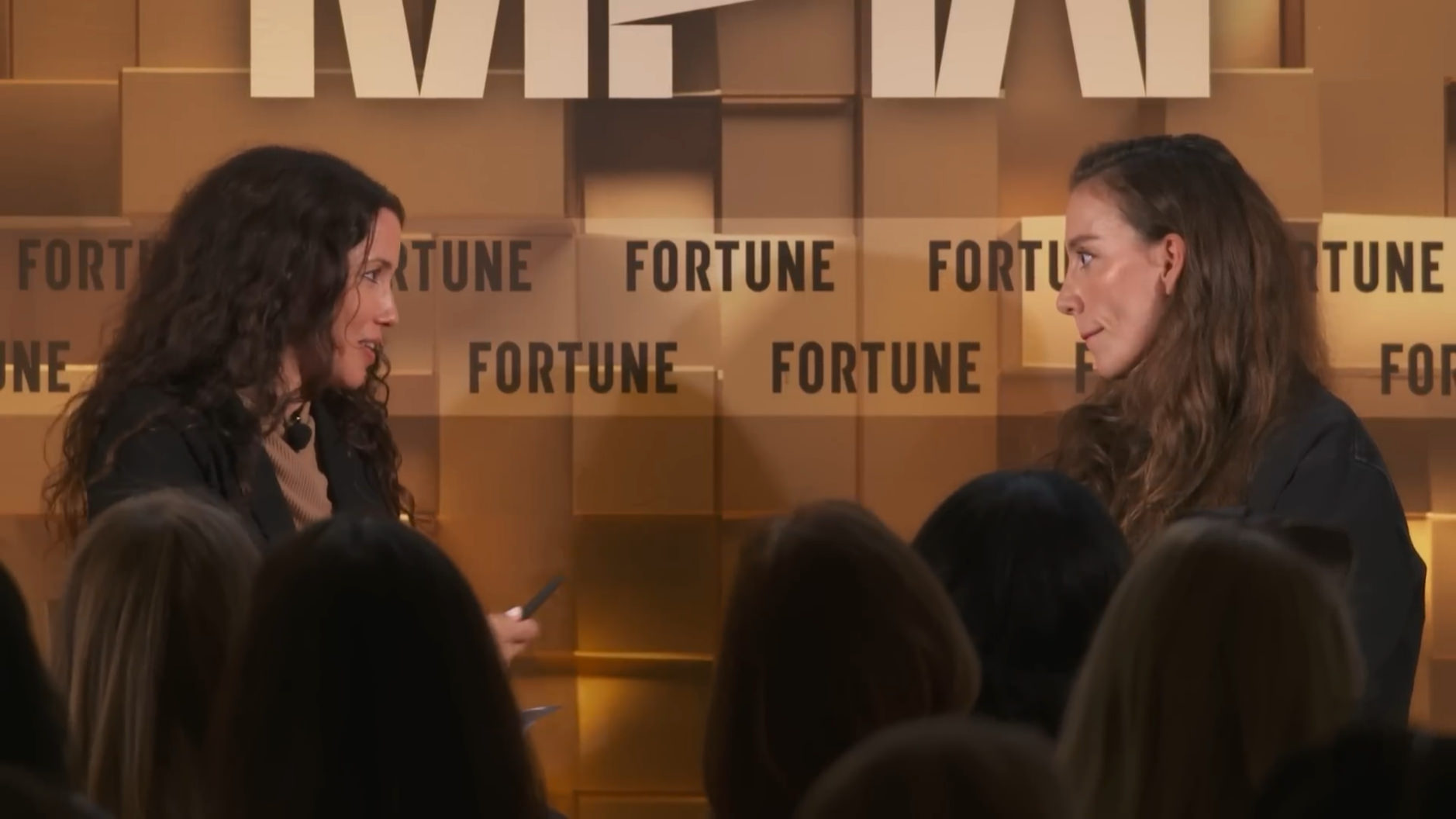 OpenAI CTO Mira Murati sat down with Fortune Editor-at-Large Michal Lev-Ram at a Fortune Most Powerful Women dinner in San Francisco to discuss a range of topics, including the Apple partnership, safety and privacy concerns, how she found her love for AI, and more.