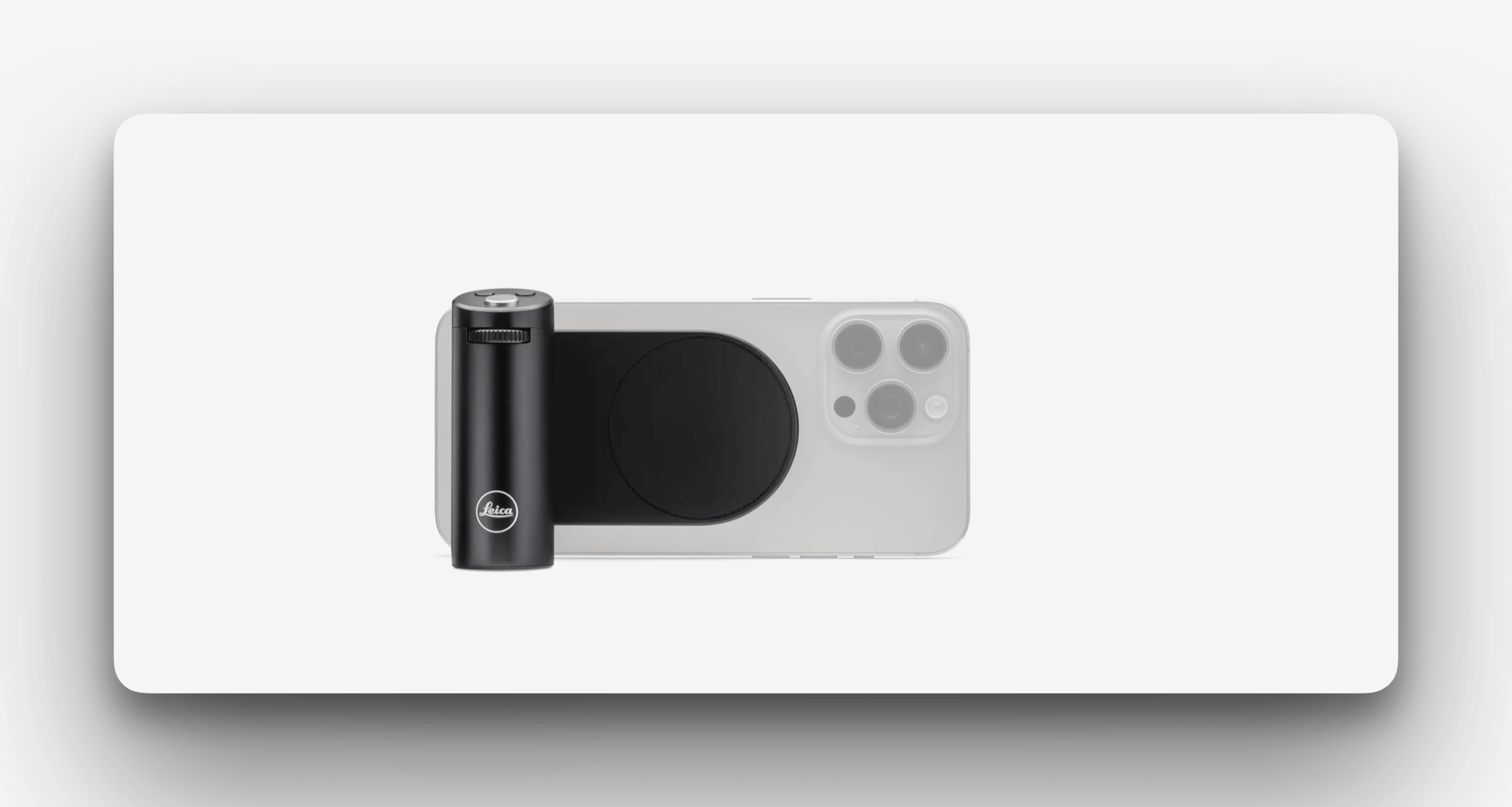 Der Leica LUX Grip erinnert an iOS-Restriktionen